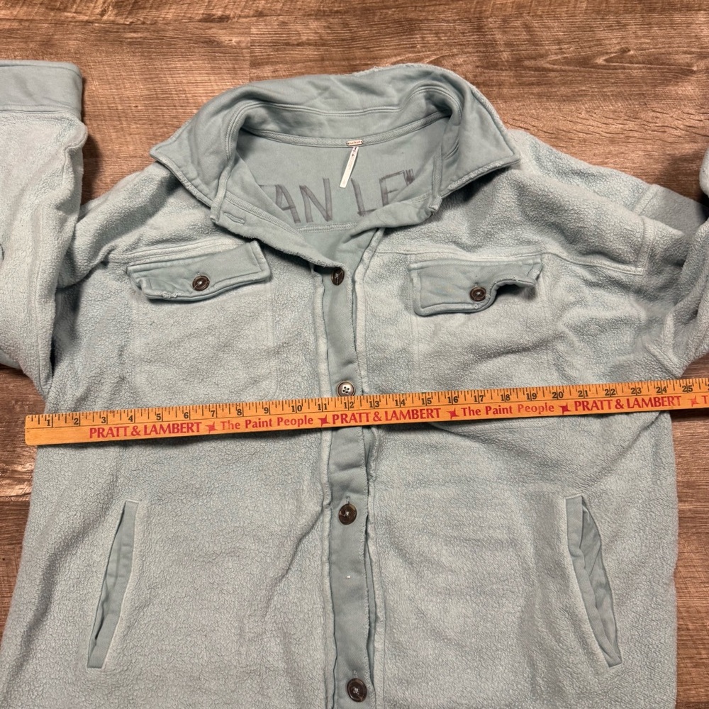 Free People Ruby Shacket Jacket Size Large - image 7